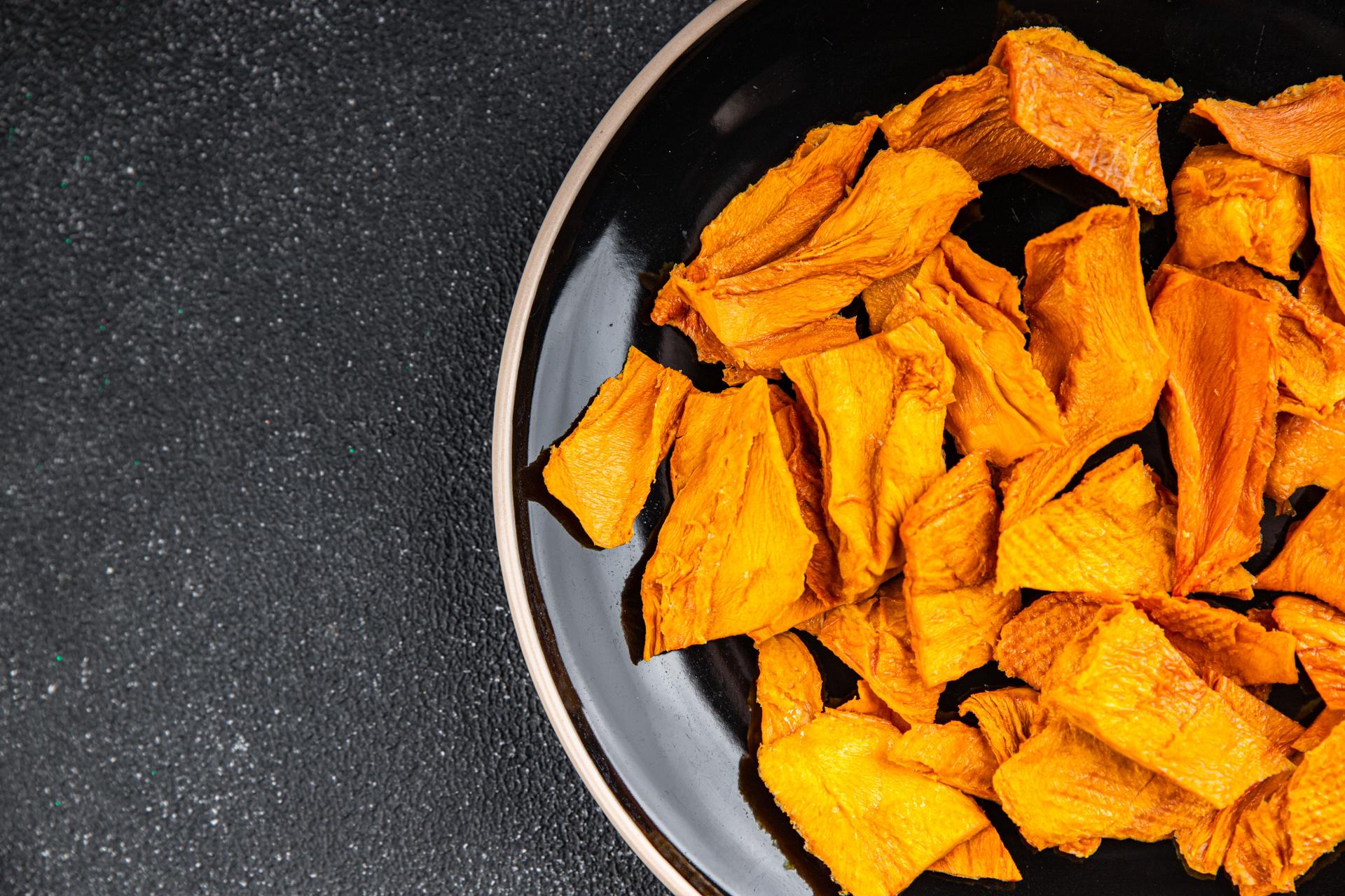 dried mango delicious fruit dried fruit useful fresh delicious healthy eating cooking appetizer meal food snack on the table copy space food