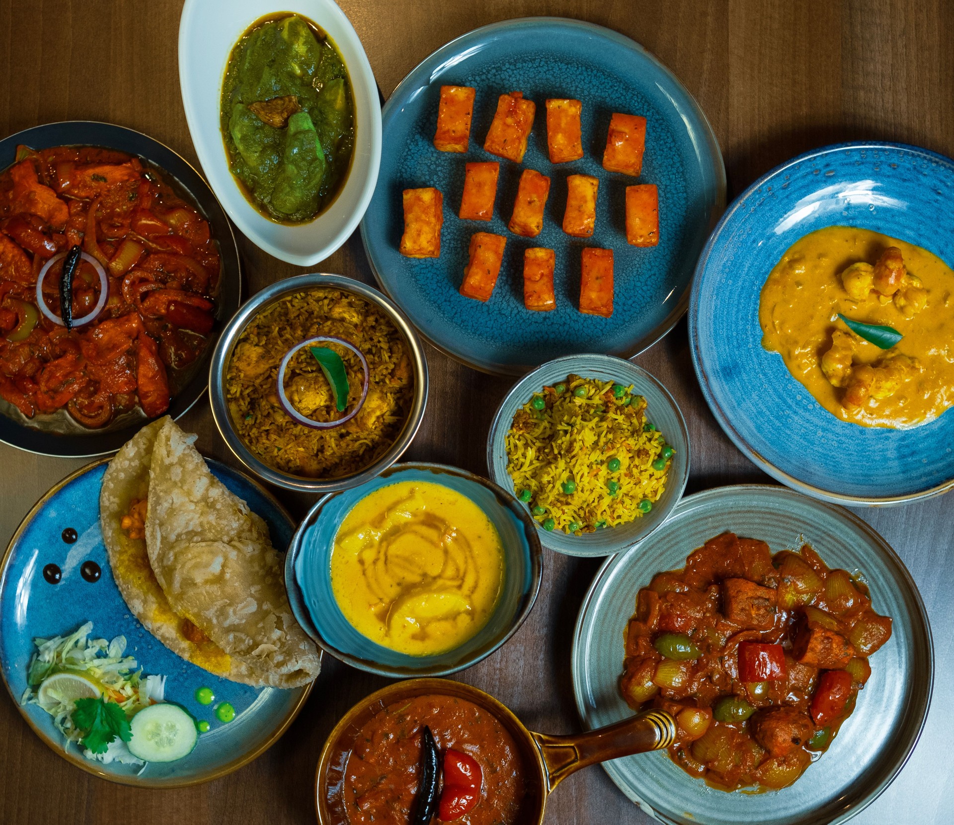Exquisite Indian Cuisine: Flavorful Curries to Colorful Thali Platters.