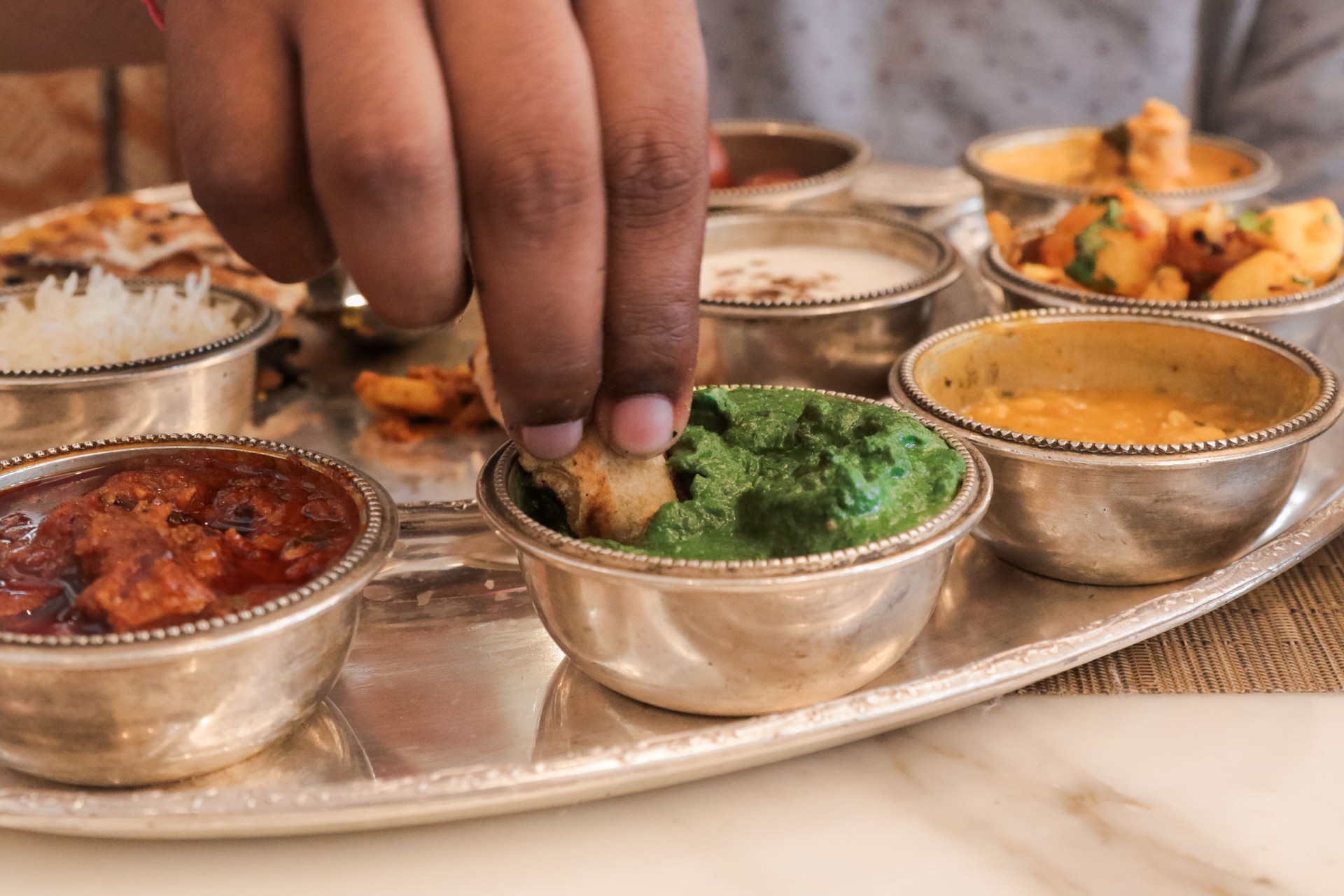 Indian Thaali Meal